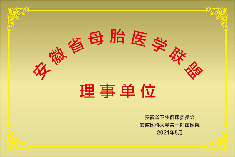 安徽省母胎医学联盟理事单位